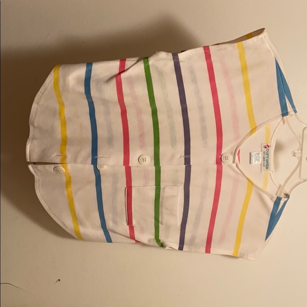 Striped crop top